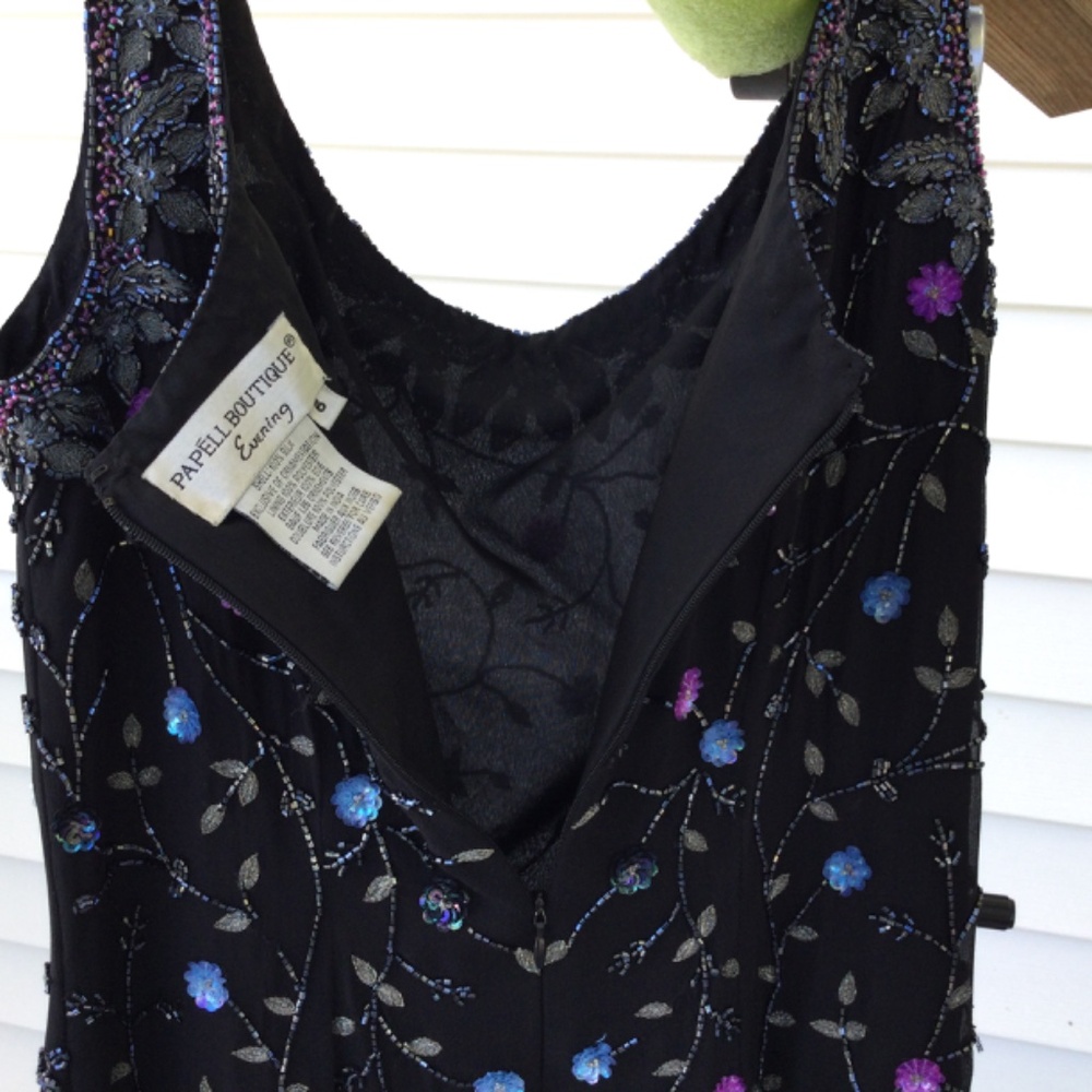 Papell Boutique Evening Formal gown, size 6 - Picture 7 of 7